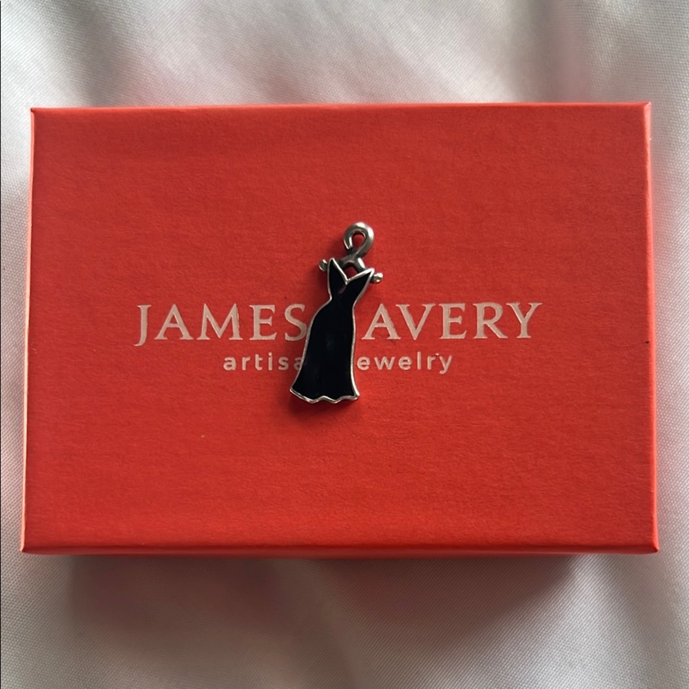 James Avery Retired Little Black Dress Charm
